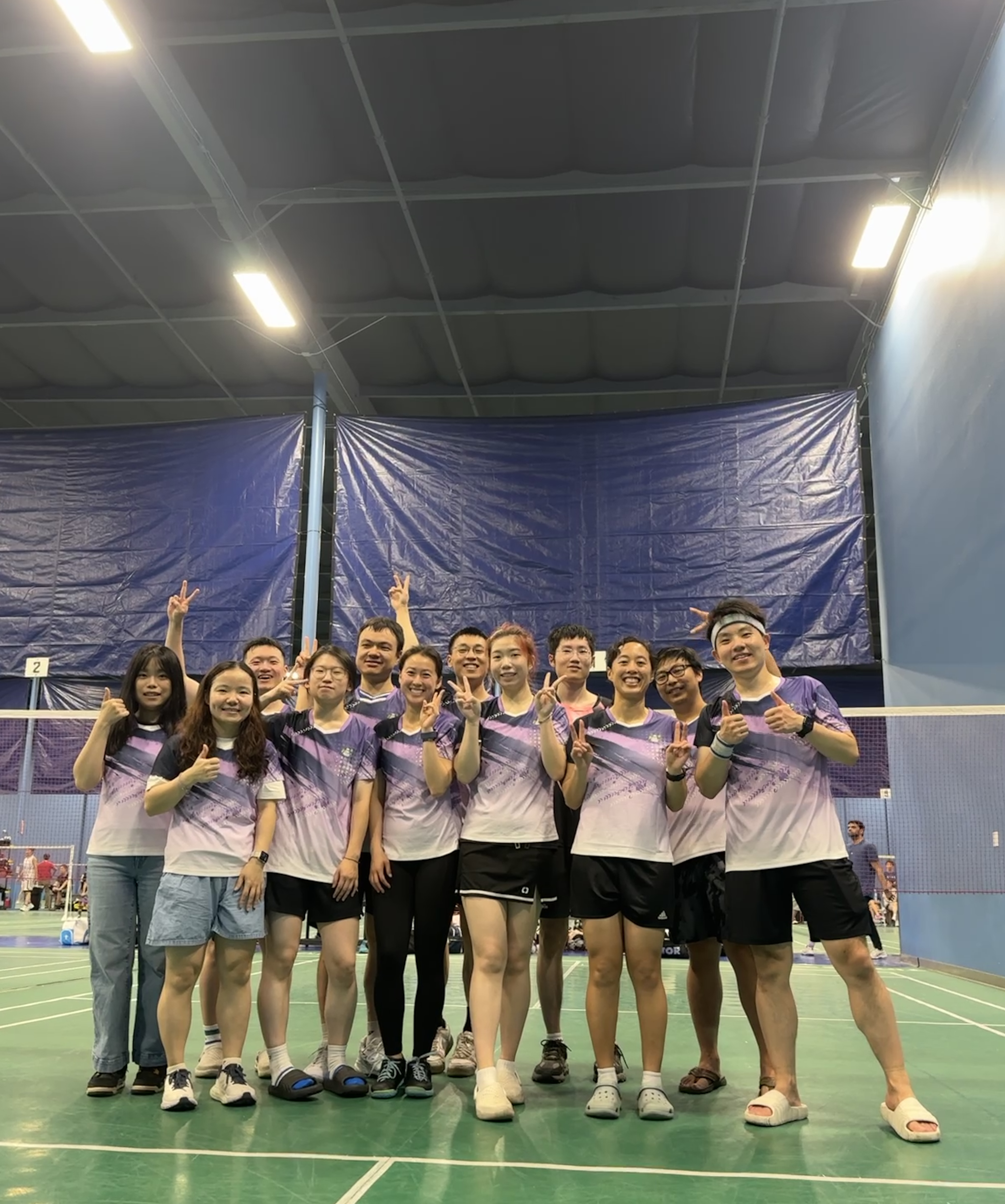 PIV Club members practicing together